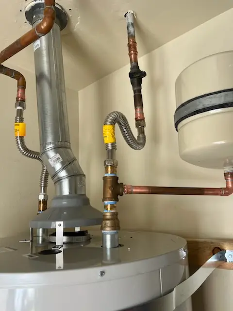 Water heater installation and plumbing repair in Hard Cash